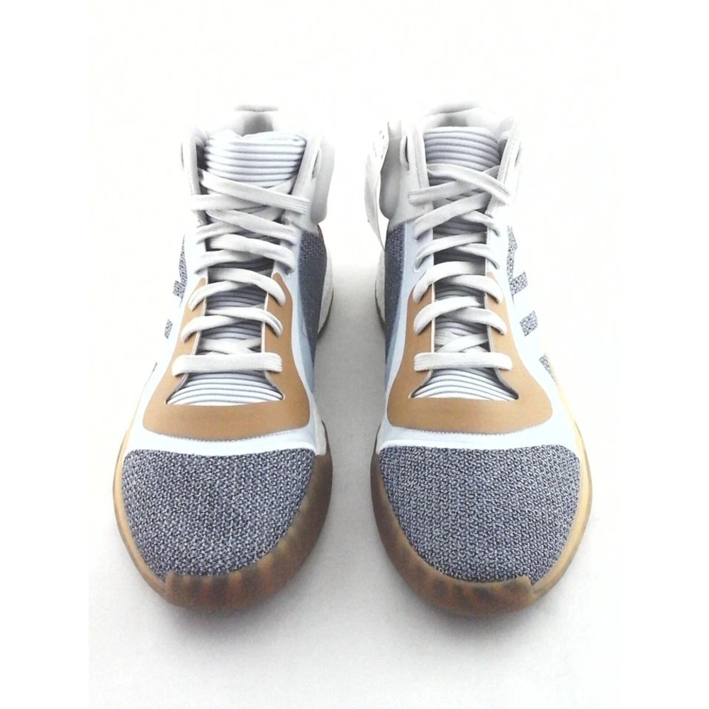 ADIDAS Basketball Shoes Marquee Boost NBA Blue Ice Gray G27741 Men US 13/48 Flaw